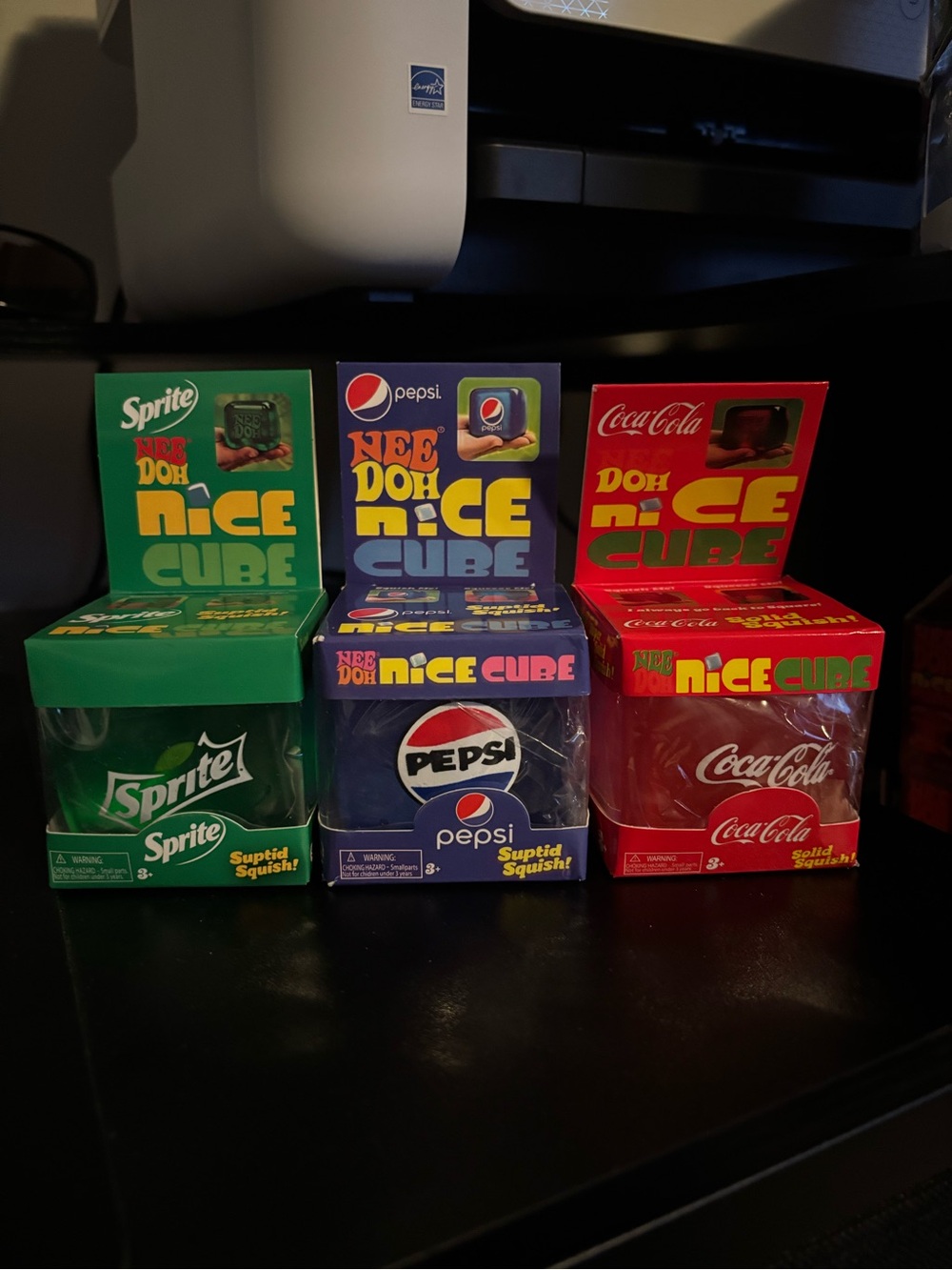 Needoh Nice Cube Set of 3!!!